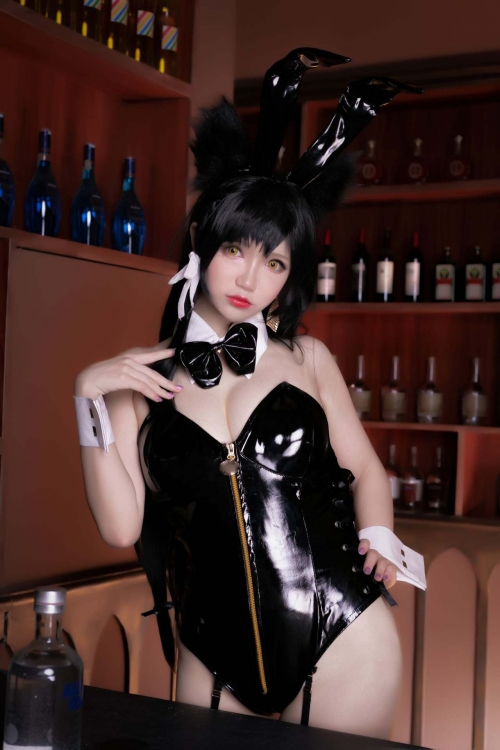 雪晴 Astra アズールレーン 愛宕（Azurlane Atago） Bunny Girl cosplay 08